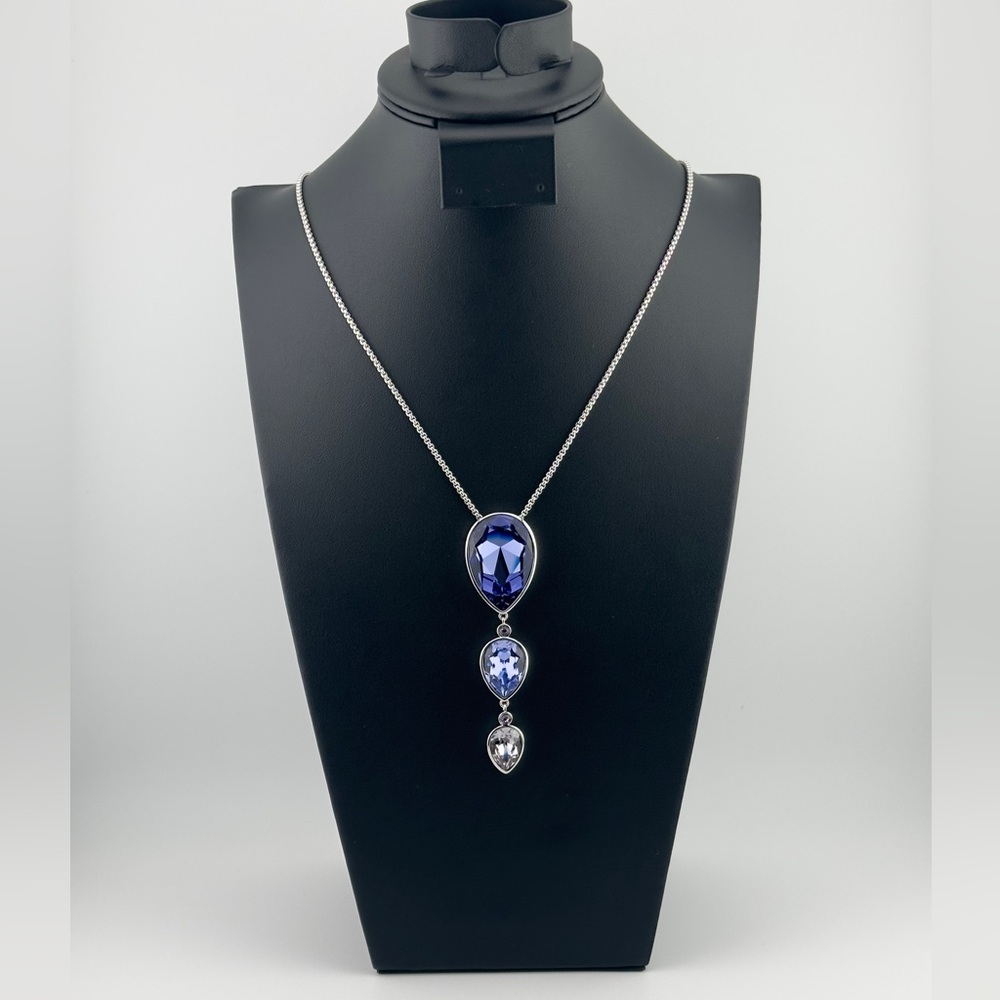 PEAR DROP PENDANT, PURPLE
touchstone crystal by swarovsk